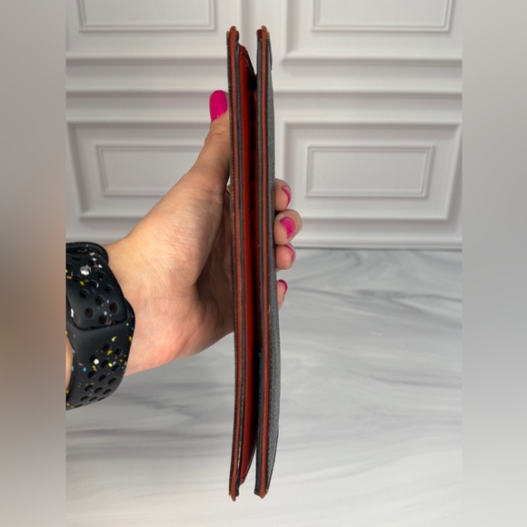 Louis Vuitton Damier Graphite Brazza Long Wallet | Red Interior | Full Inclusion - Picture 7 of 15